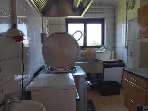 Kuhinja za predelavo pridelkov