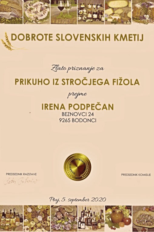 Prikuha strocji fizol